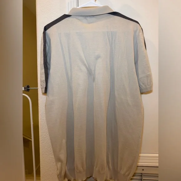 Kiton Cotton Polo in Beige Size XXXL - Picture 4 of 6